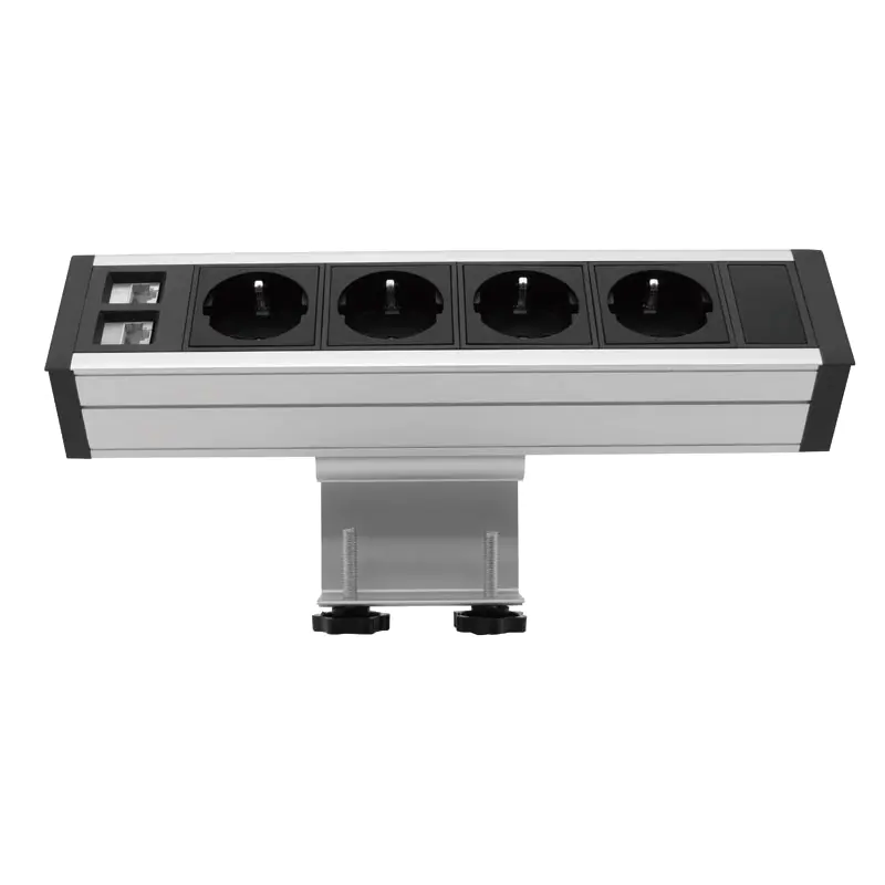 Skrivebordsklemme Power Strip