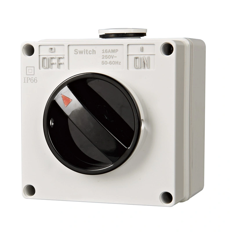 IP66 New Series Vandtæt Socket 1 Gang Switch